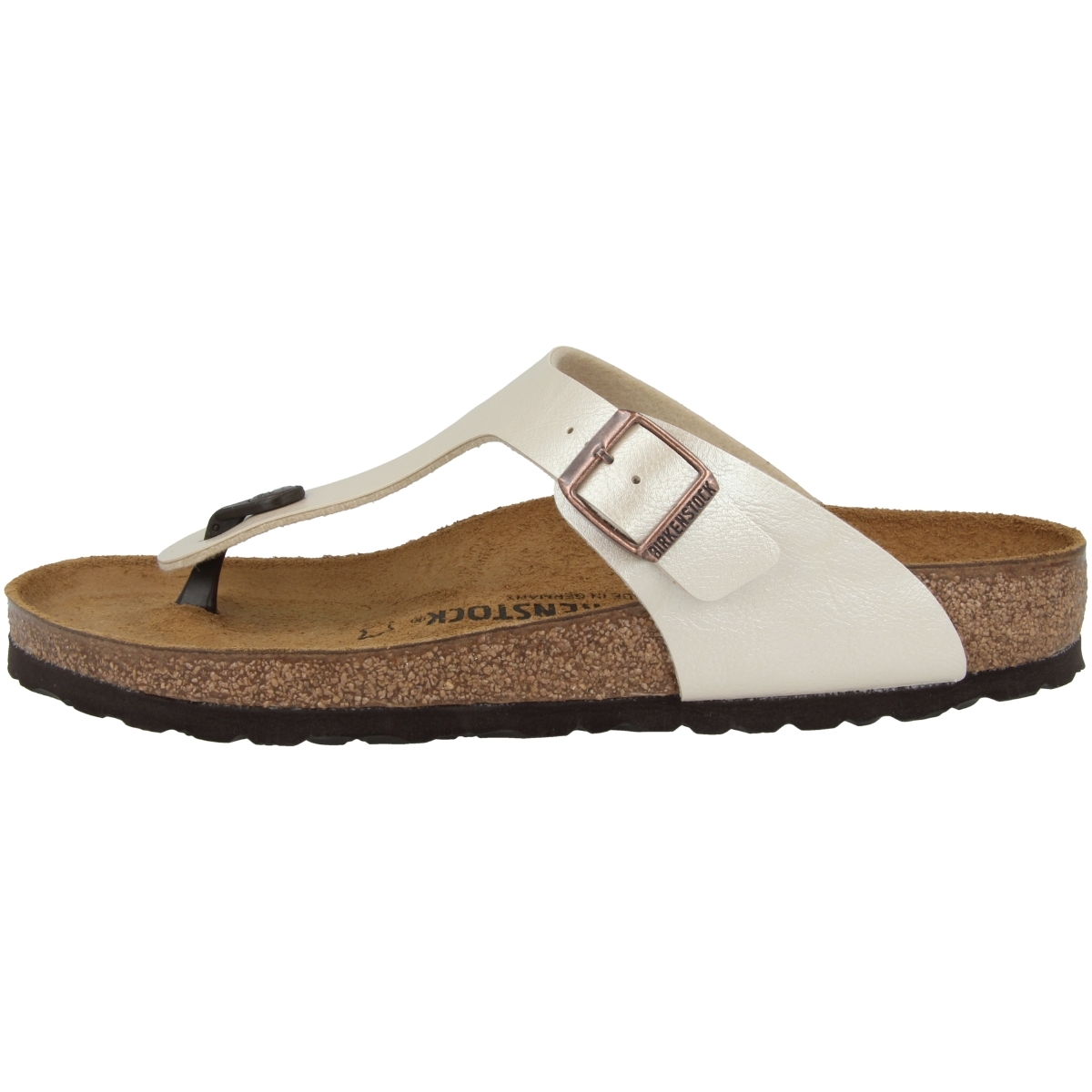 Birkenstock Gizeh Birko-Flor Graceful Sandale normal creme