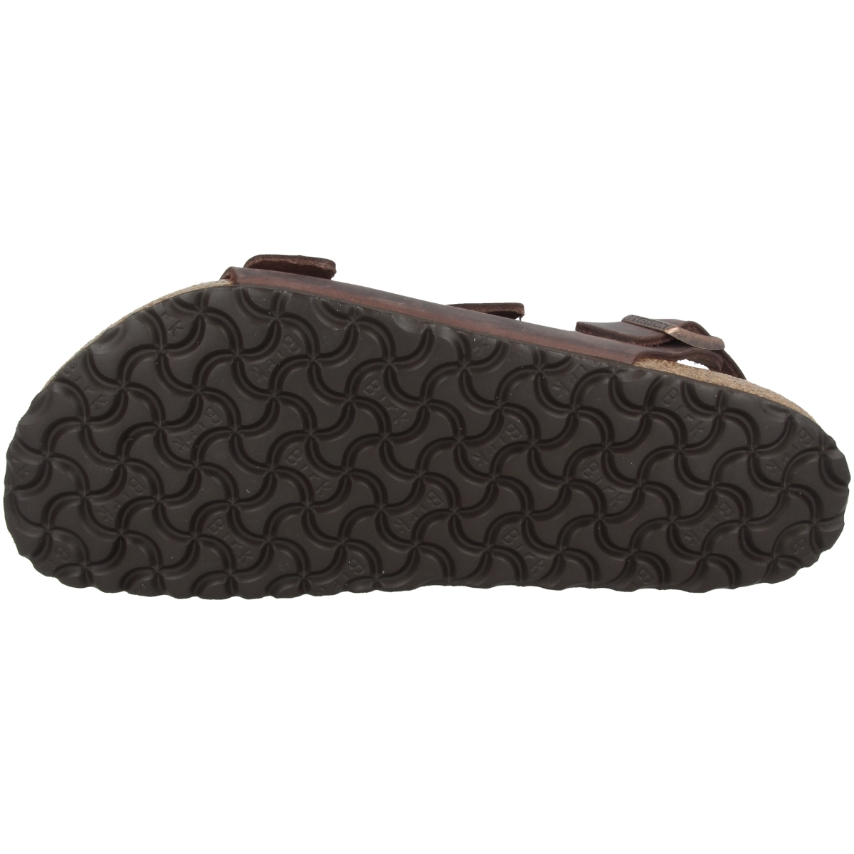 Birkenstock Milano Geöltes Nubukleder Sandale normal braun Birkenstock Milano Geöltes Nubukleder Sandale normal braun