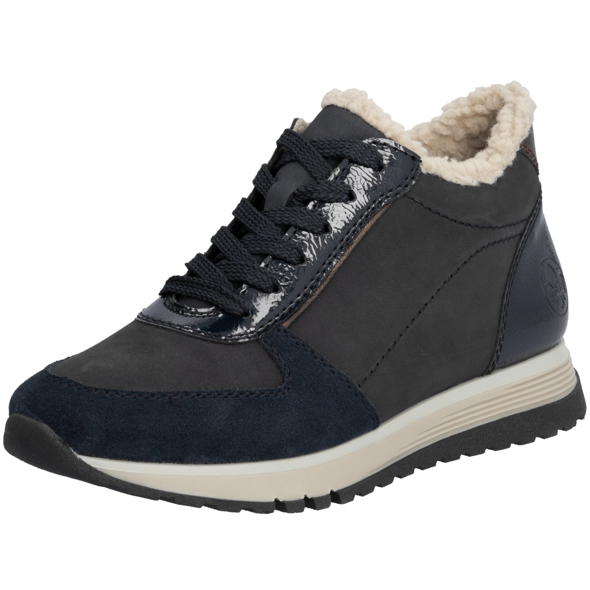 Rieker 49004 Sneaker low blau