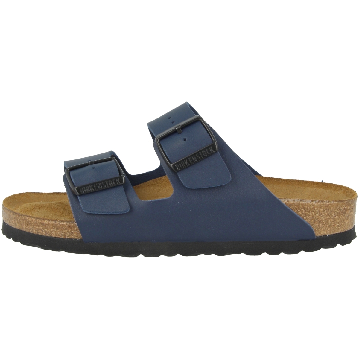 Birkenstock Arizona SFB Birko-Flor Sandale Weichbettung schmal blau