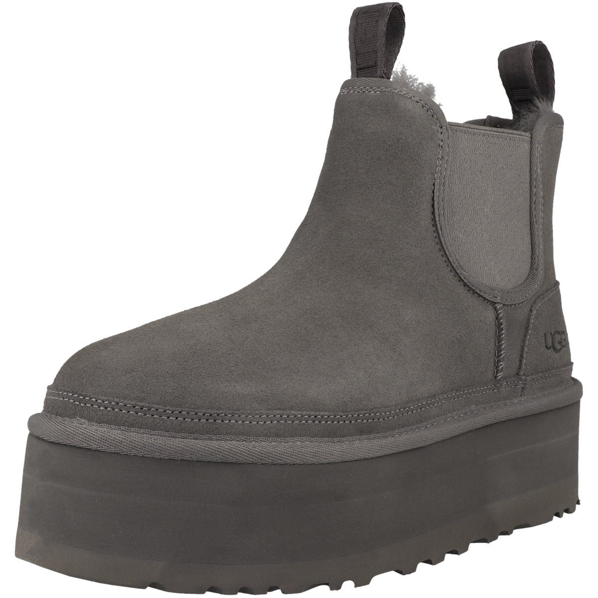 UGG Neumel Platform Chelsea Boots Women grau