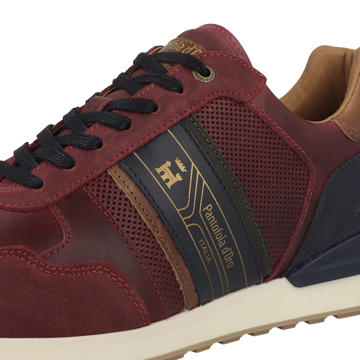 Pantofola d Oro Ponte Runner Uomo Low Sneaker rot Pantofola d Oro Ponte Runner Uomo Low Sneaker rot