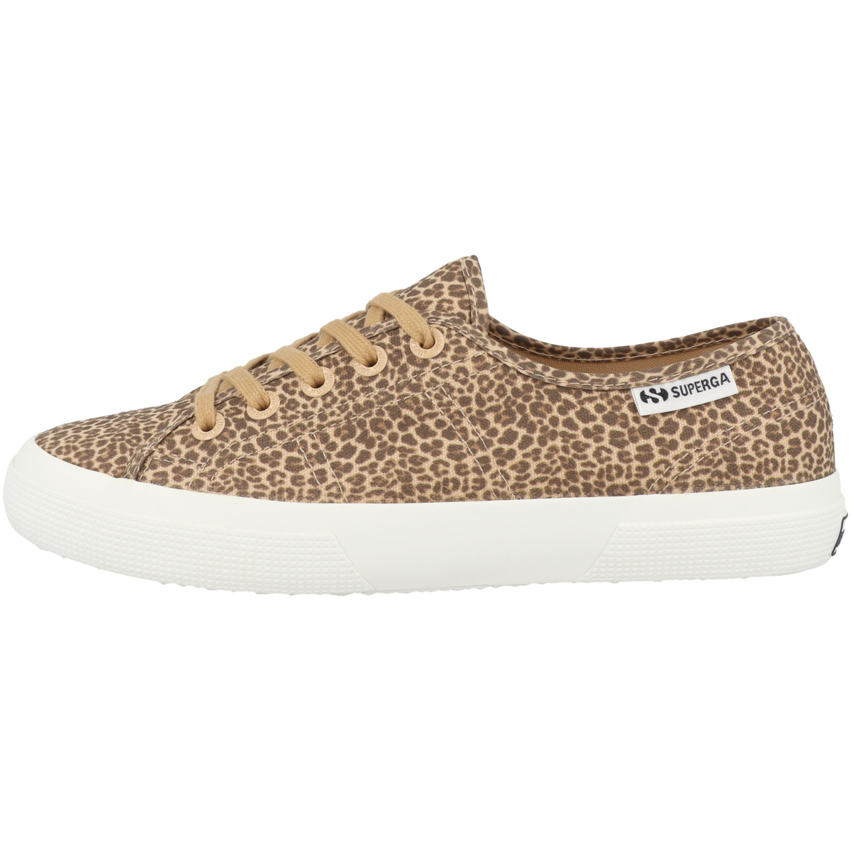 Superga 3750 Micro Leopard Print Leggera Sneaker low braun