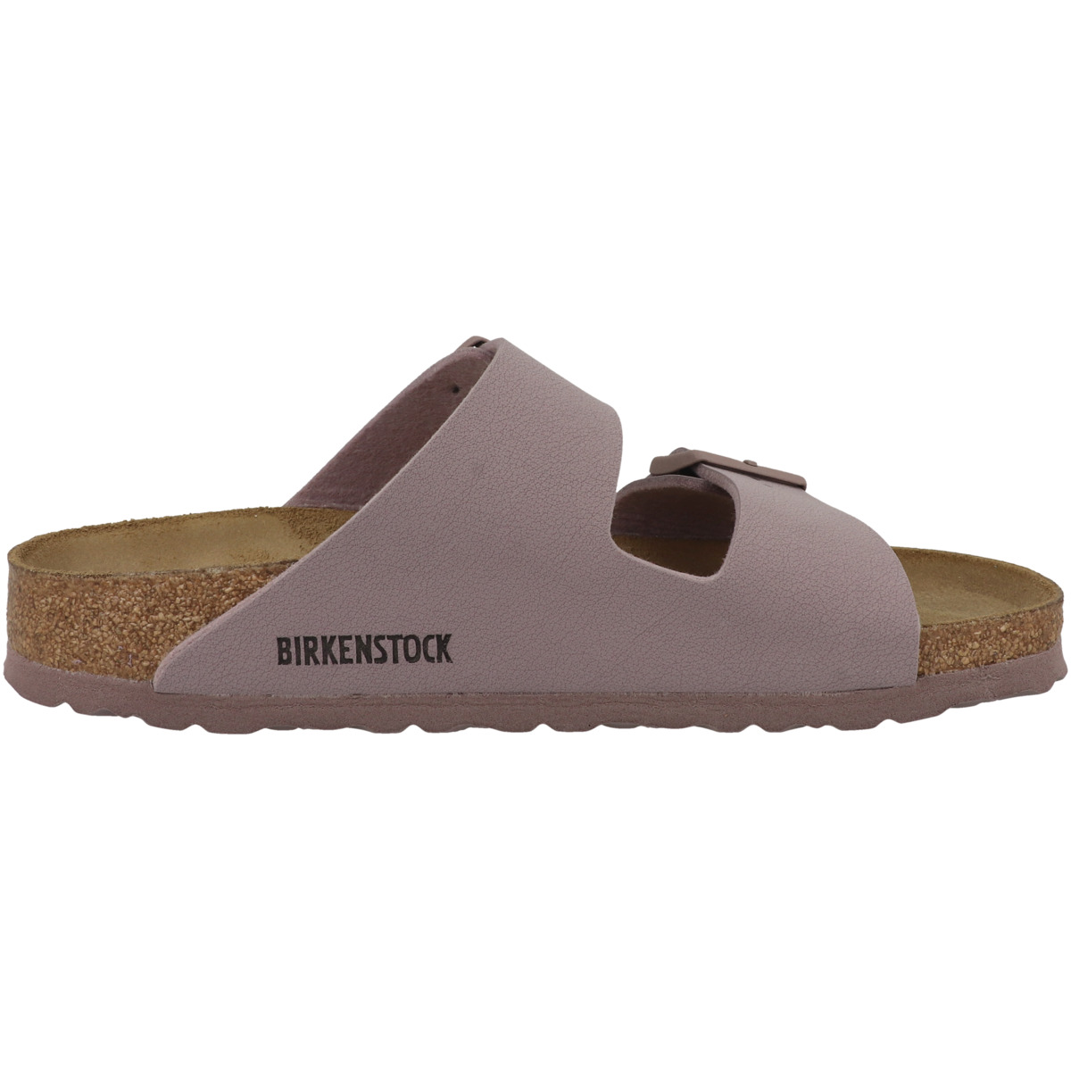 Birkenstock Arizona Birko-Flor Nubuk Sandale schmal lila