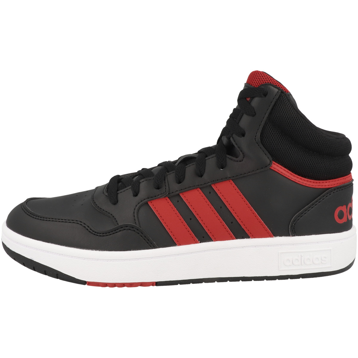 Adidas Hoops 3.0 Mid Sneaker schwarz