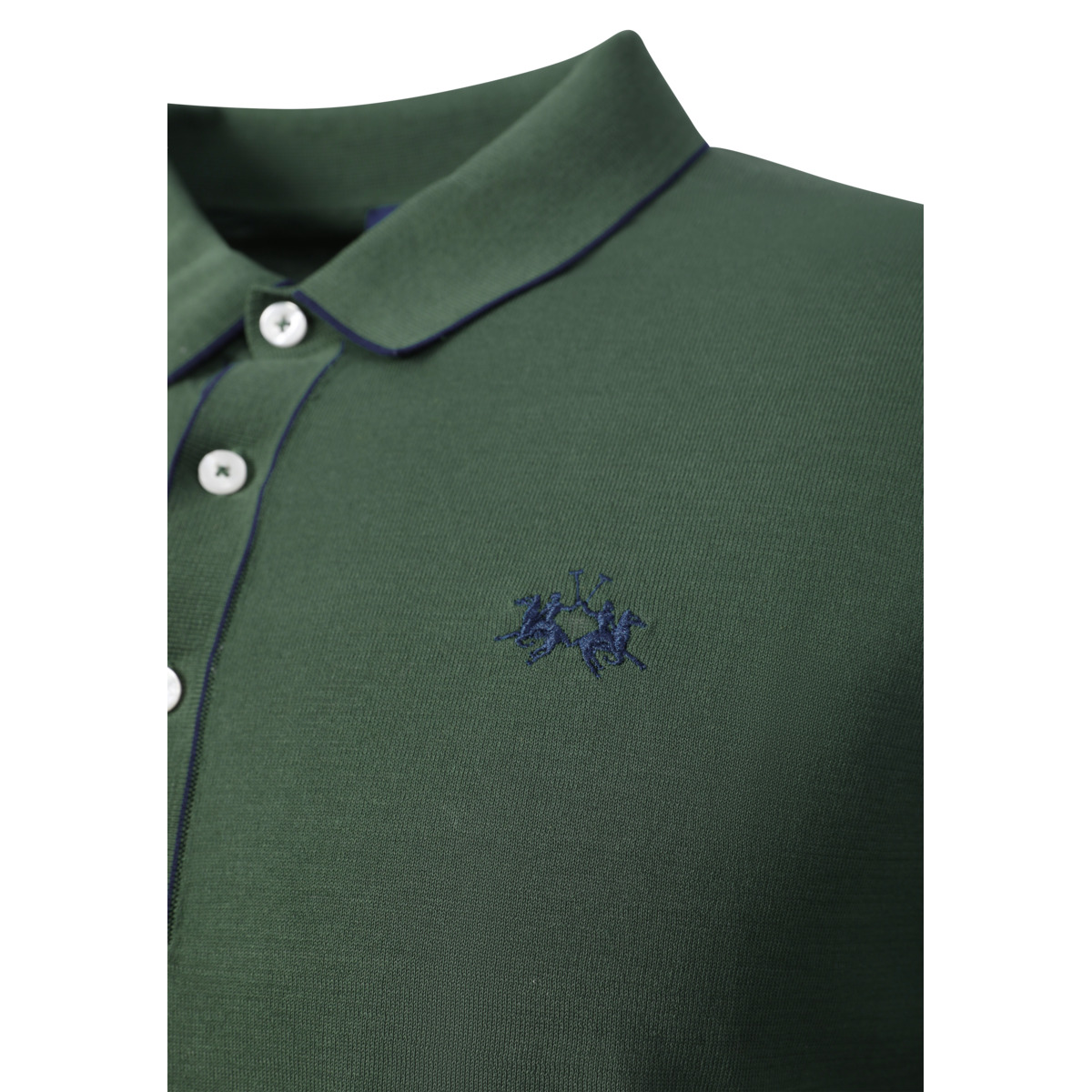 La Martina MCS006 Poloshirt dunkelgruen