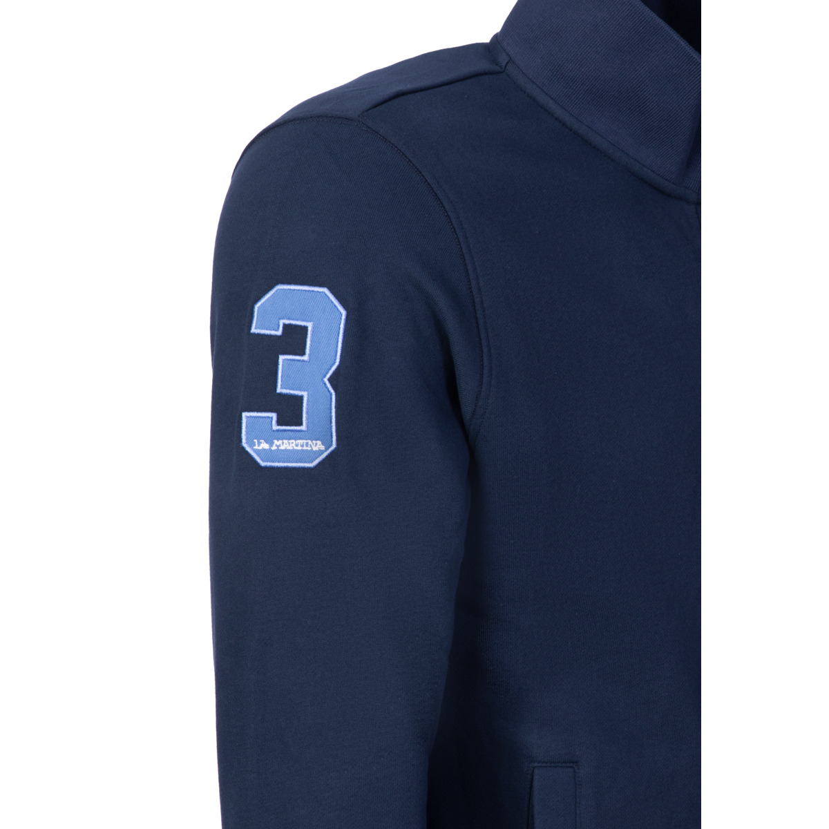 La Martina MCF300 Sweatjacke dunkelblau