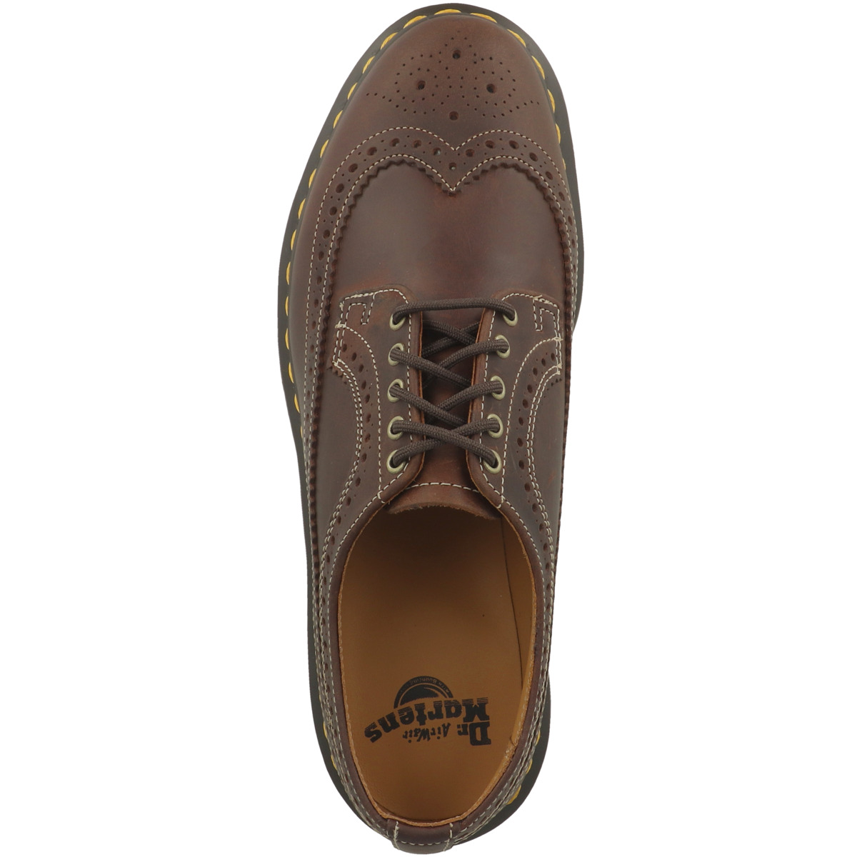 Dr. Martens 3989 YS Brogue Schnürschuhe dunkelbraun