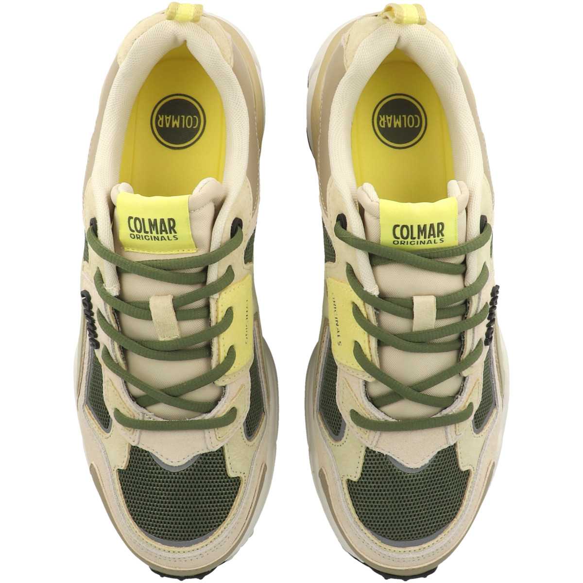 Colmar Garner Field Sneaker low gelb/gruen