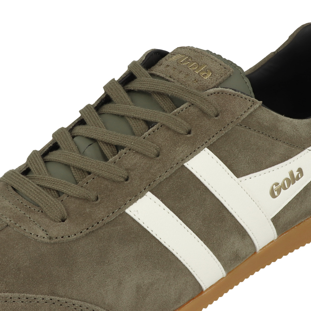 Gola Harrier Suede Sneaker low gruen Gola Harrier Suede Sneaker low gruen