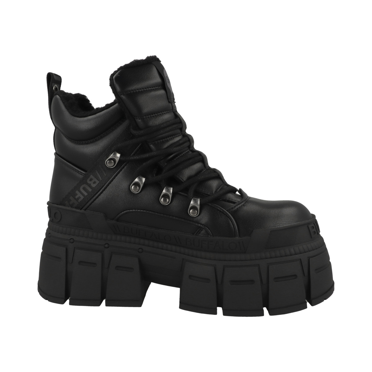 Buffalo Gospher Hike Mid Pad Boots schwarz