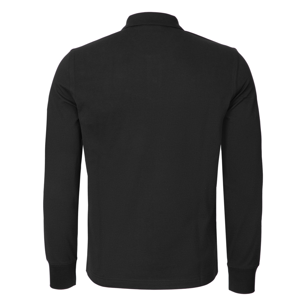 GANT Reg Shield LS Pique Rugger Poloshirt schwarz