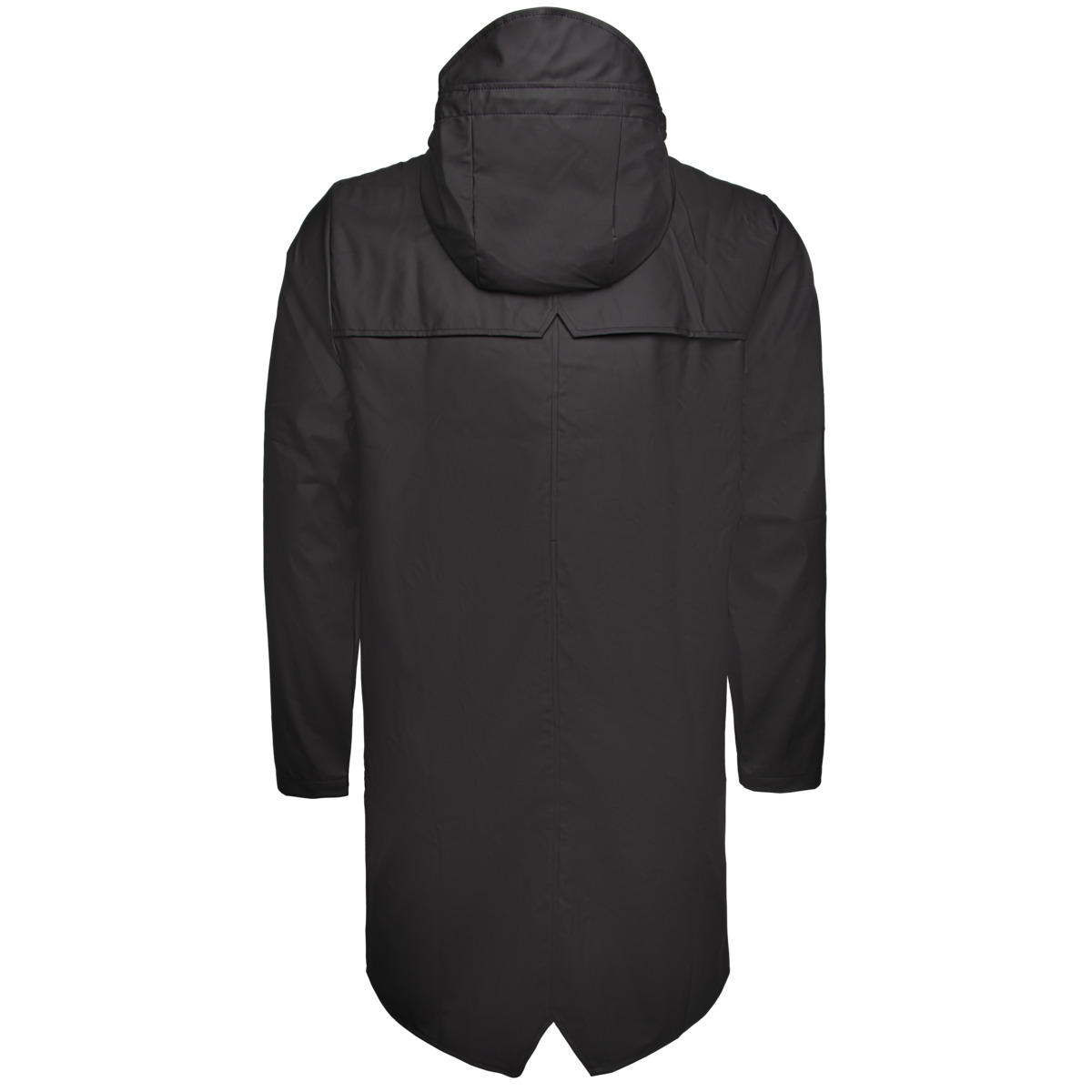 Rains Long Jacket W3 Regenjacke schwarz