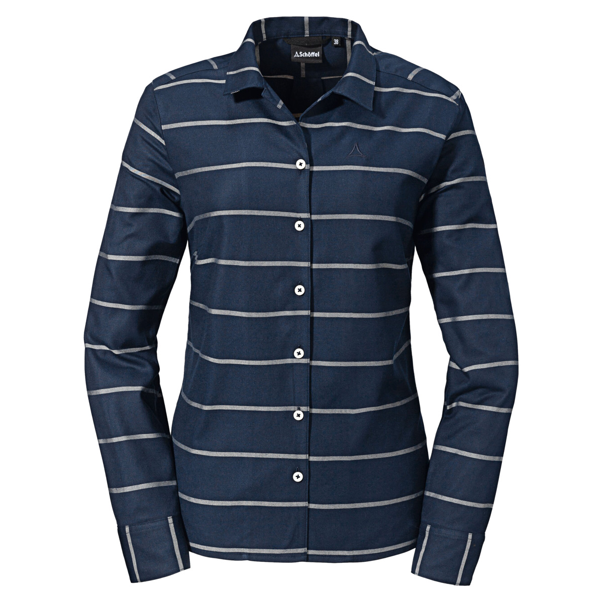Schöffel Blouse Roslyn L Langarmbluse dunkelblau