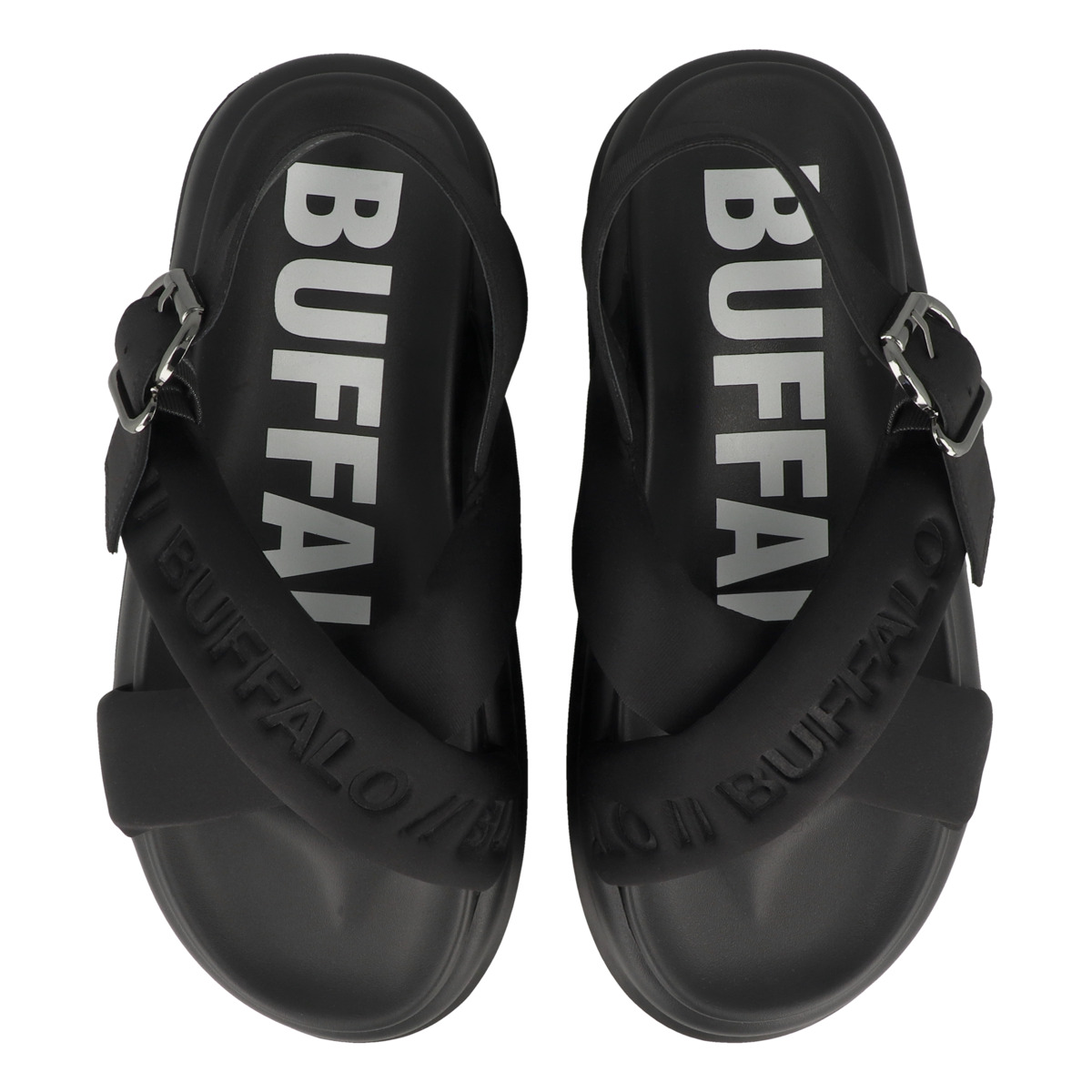 Buffalo Palma Cross Sandale schwarz