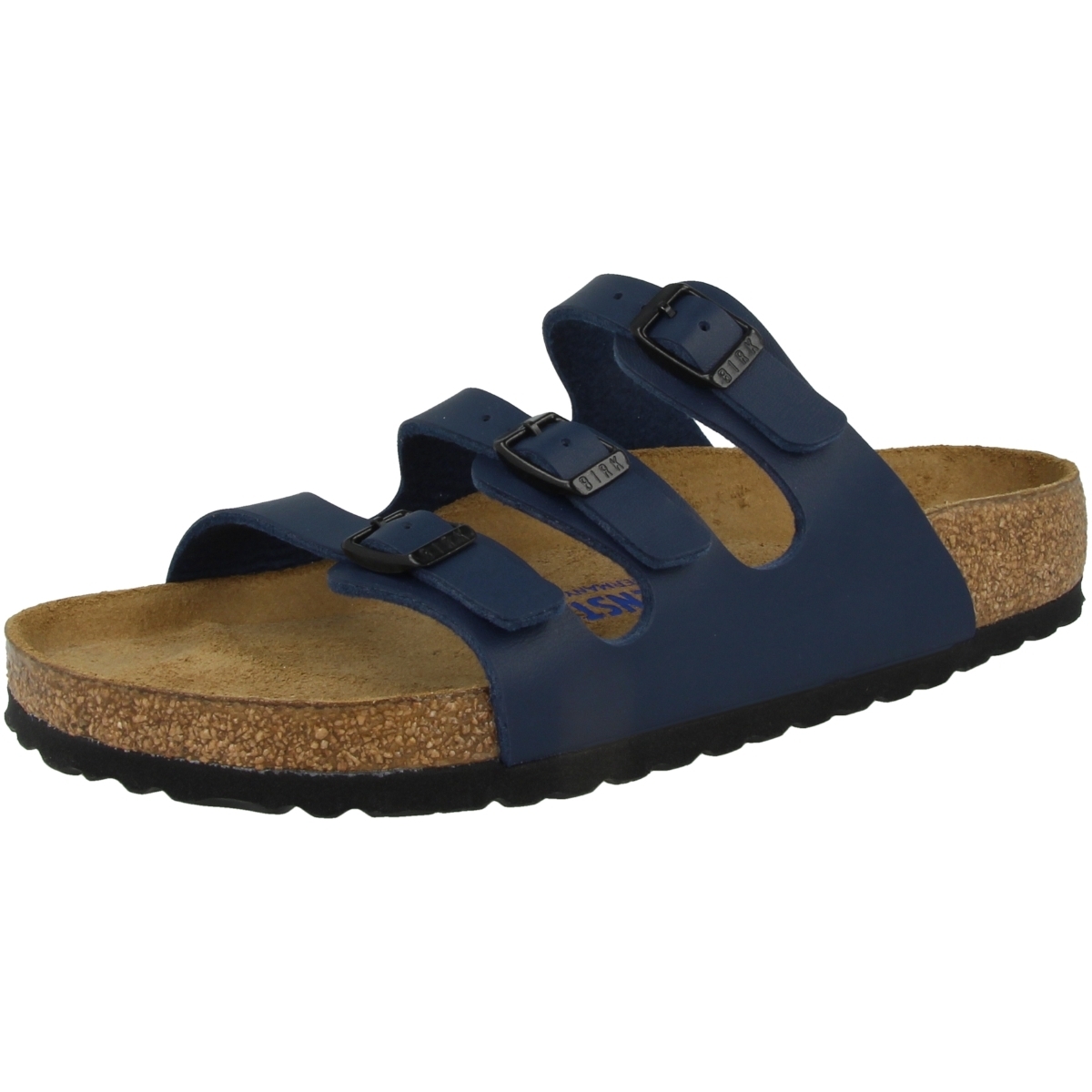 Birkenstock Florida Birko-Flor Sandale normal blau