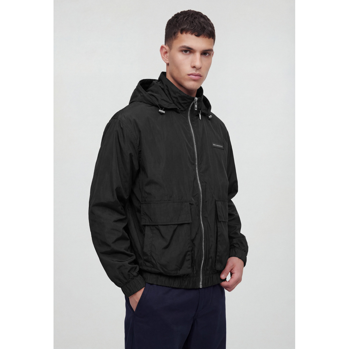 KARL LAGERFELD 505000 Blousonjacke schwarz