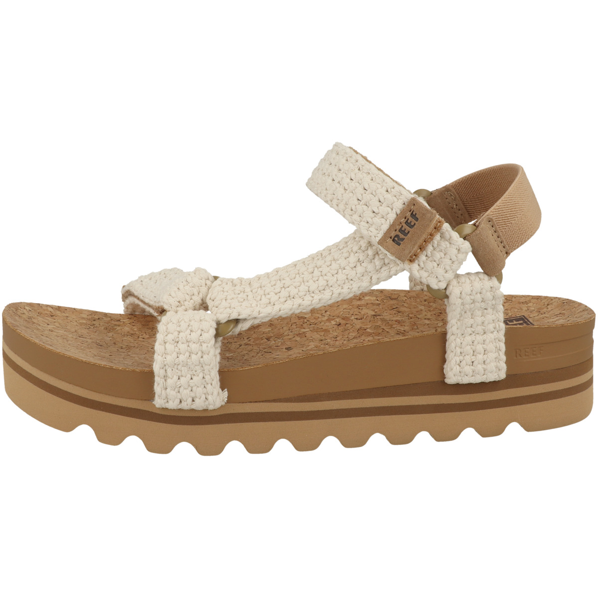 Reef Cushion Rem Hi Sandale beige