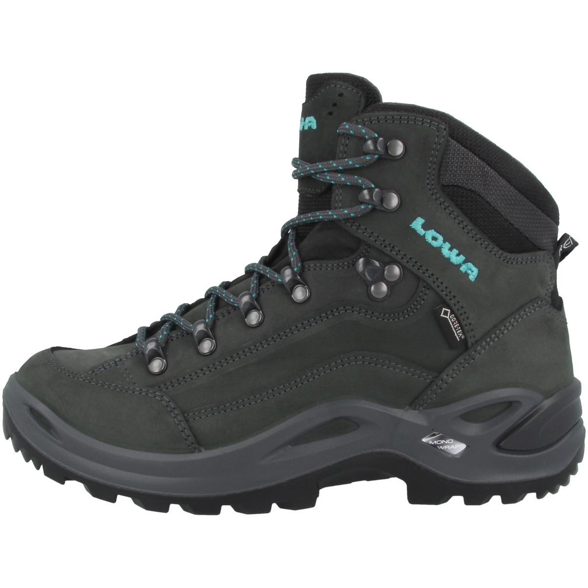 LOWA Renegade GTX Mid Women Outdoor Schuhe grau