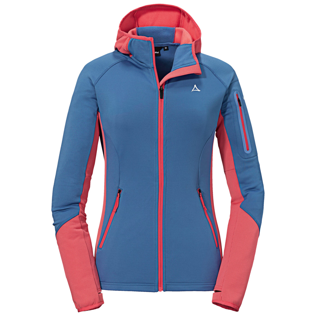 Schöffel Fleece Hoody Lodron L Fleecejacke hellblau
