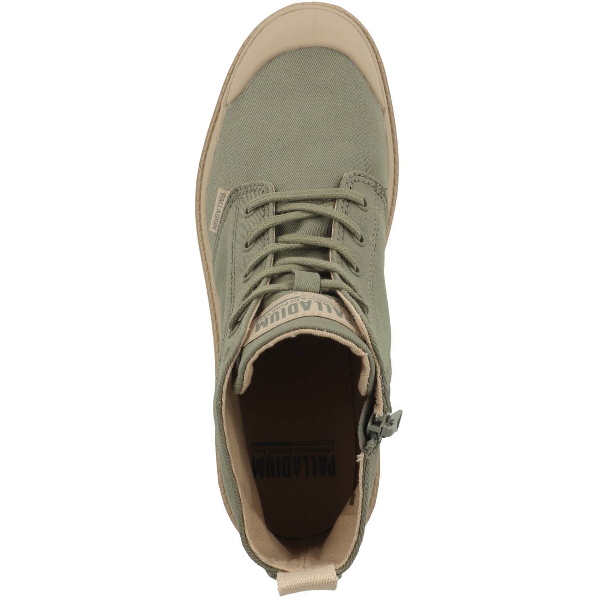 Palladium Pallabase Twill Boots gruen