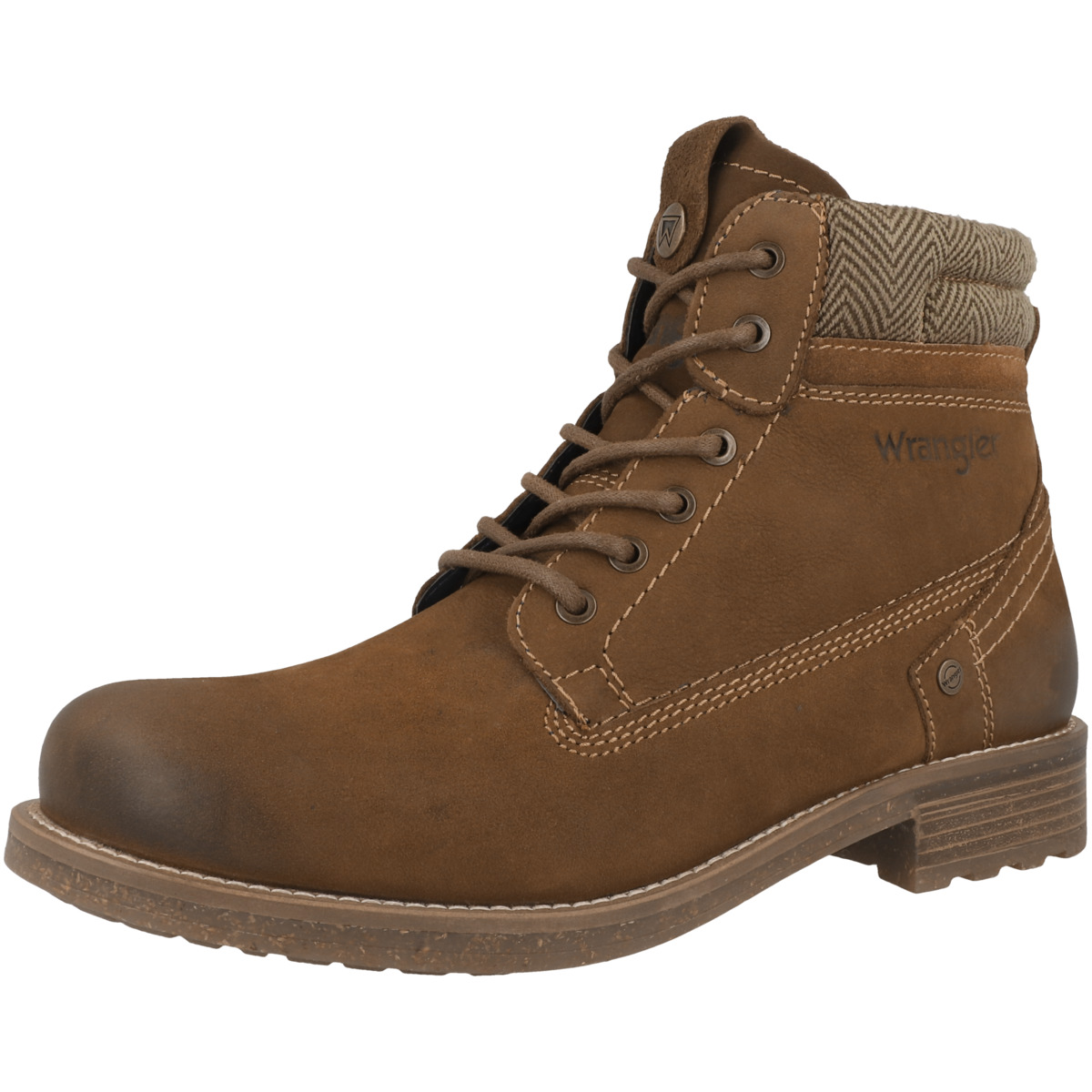 Wrangler Hill Men High Boots braun