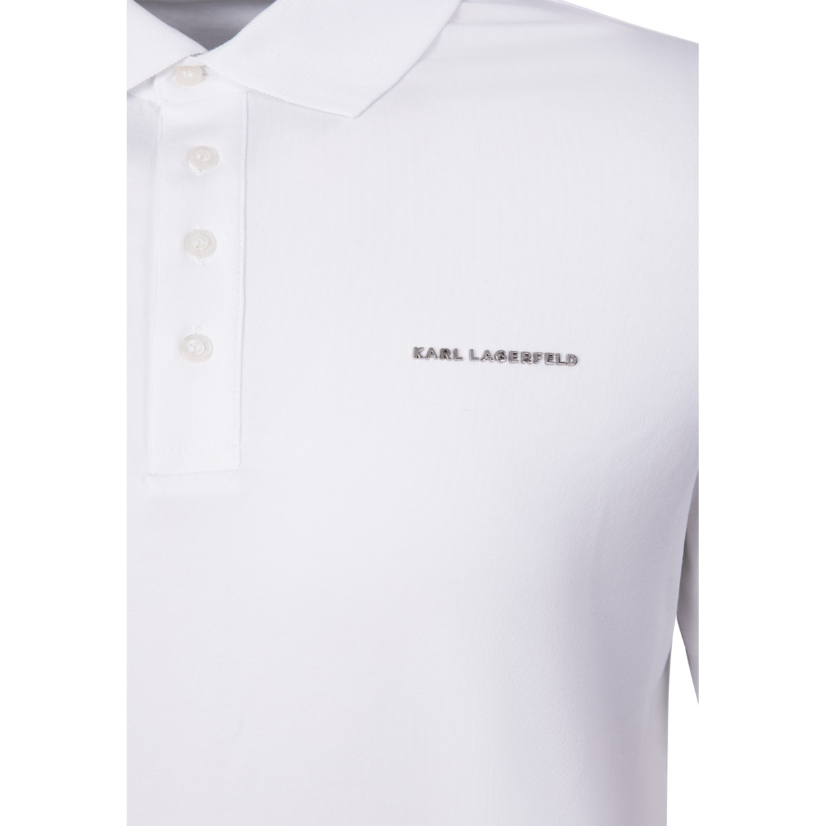 KARL LAGERFELD 745015 Poloshirt weiss