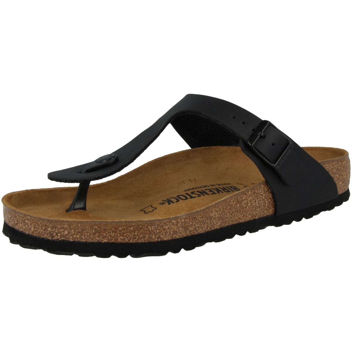 Birkenstock Gizeh Birko-Flor Sandale normal schwarz Birkenstock Gizeh Birko-Flor Sandale normal schwarz