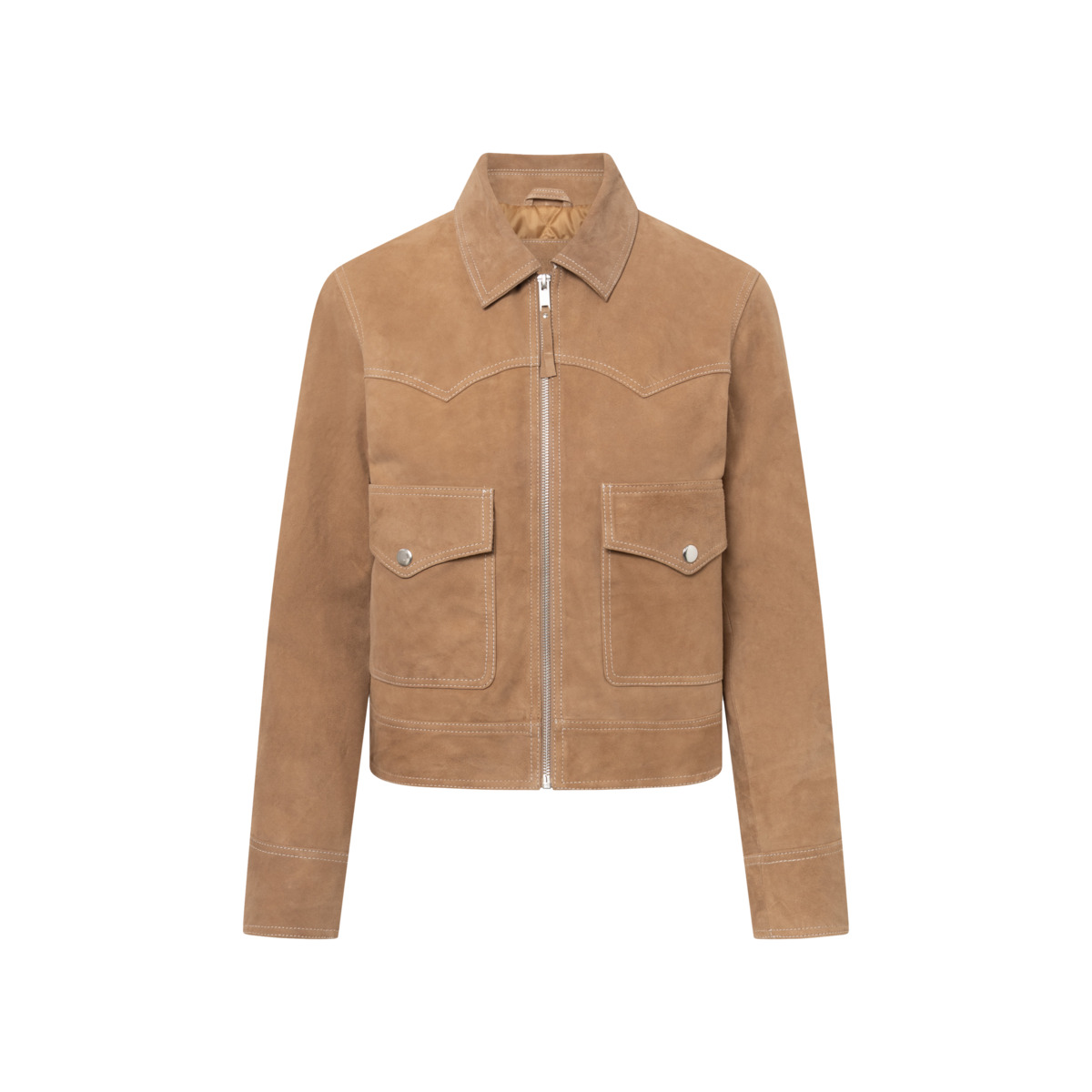 Bolongaro Trevor Freya Trucker Lederjacke braun