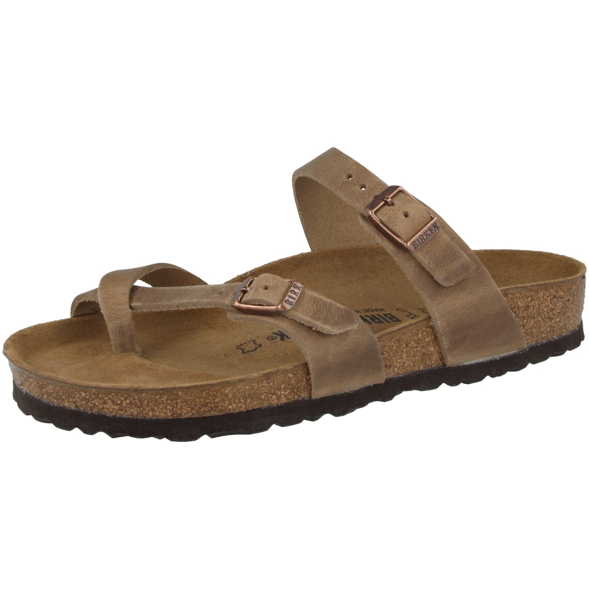 Birkenstock Mayari geöltes Nubukleder Sandale normal braun Birkenstock Mayari geöltes Nubukleder Sandale normal braun