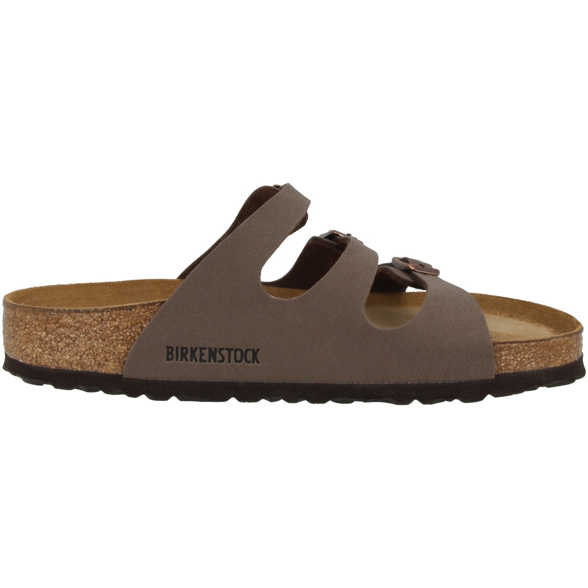 Birkenstock Florida SFB Birko-Flor Sandale Nubuk Weichbettung normal braun