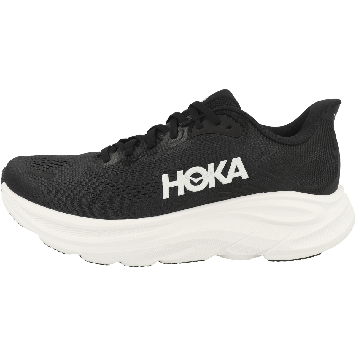 HOKA Clifton 11 Laufschuhe weiss/schwarz