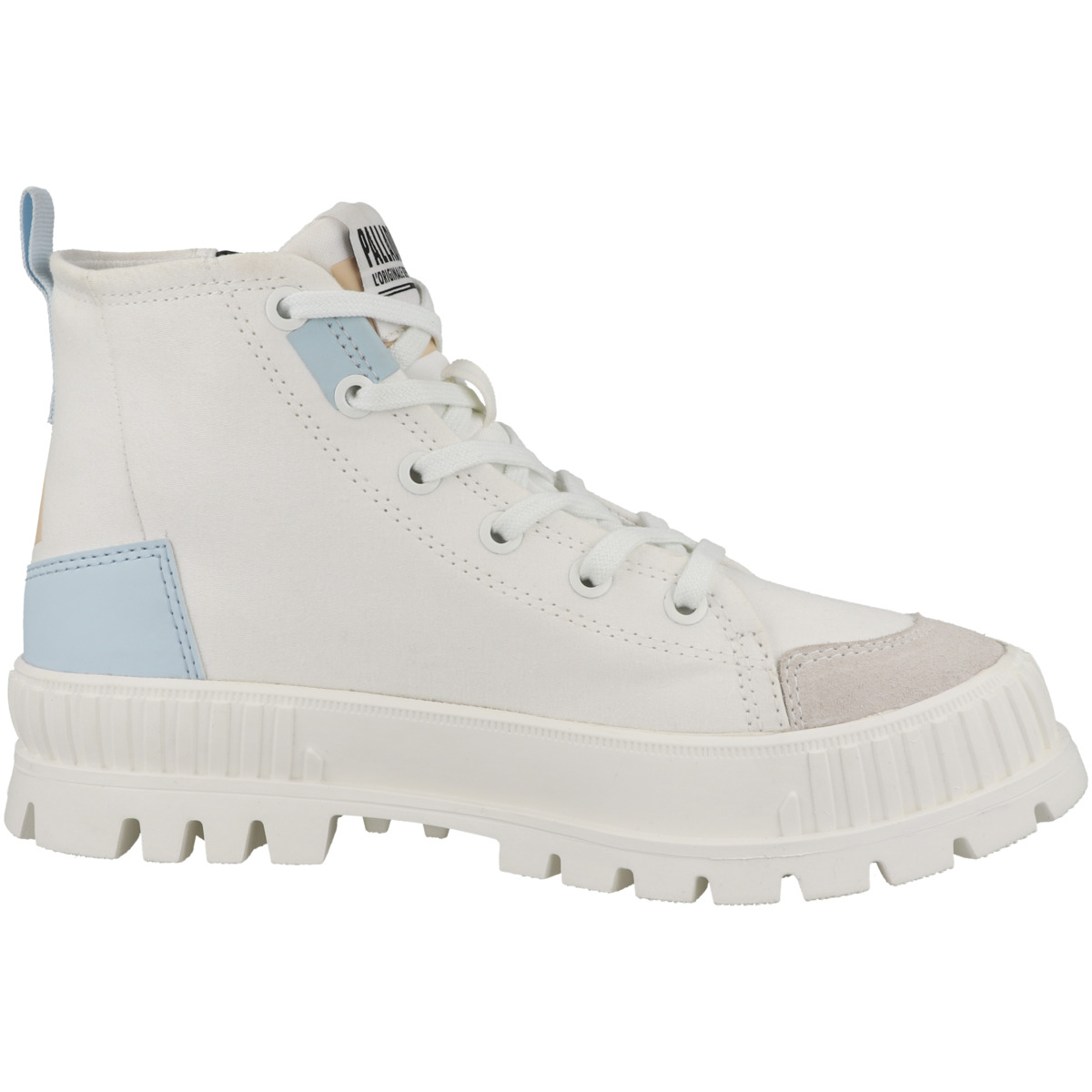 Palladium Pallashock Backzip 2 Sneaker high weiss