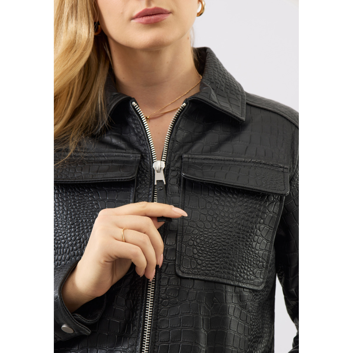 Bolongaro Trevor Thea Jacket Lederjacke schwarz