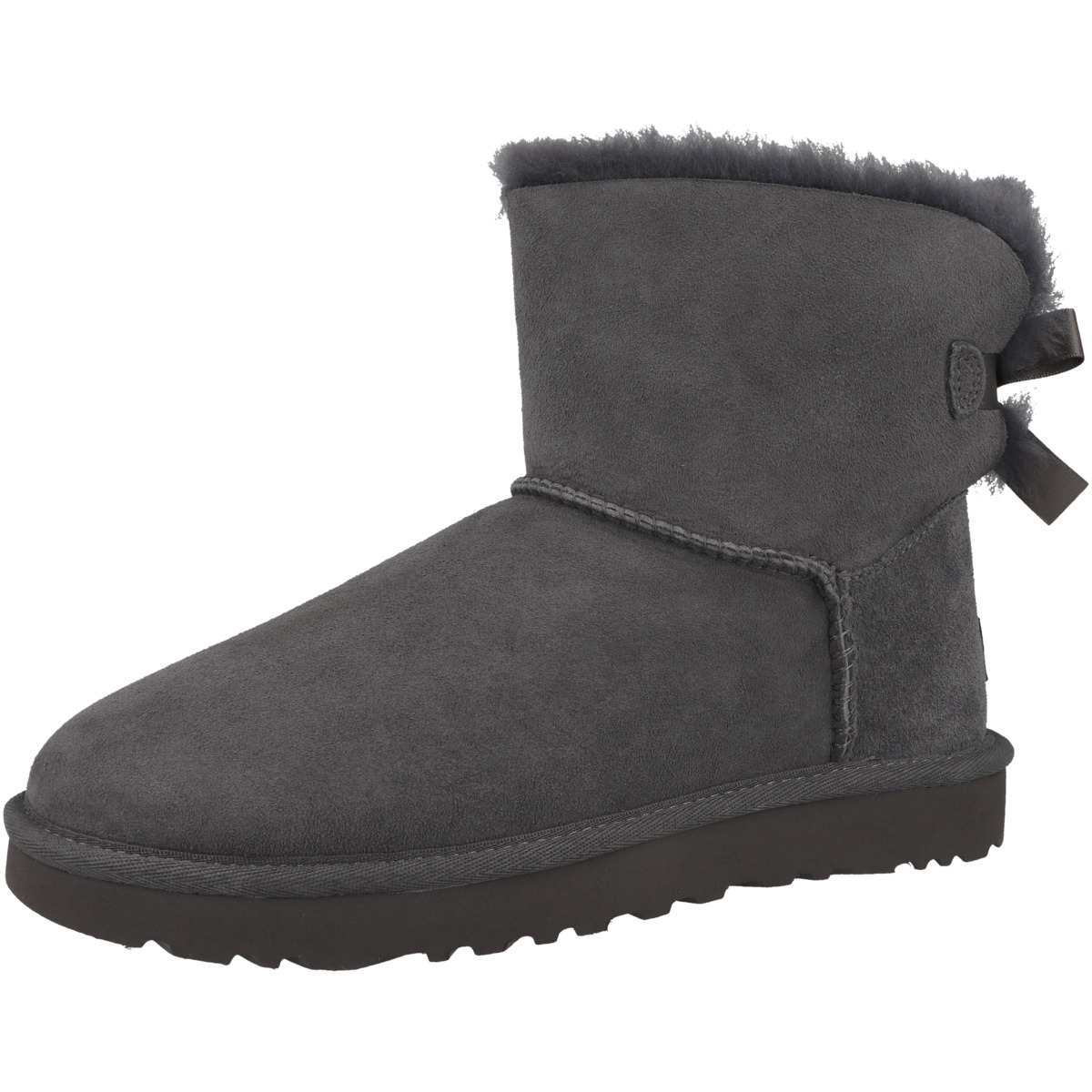 UGG Mini Bailey Bow II Stiefel Women dunkelgrau