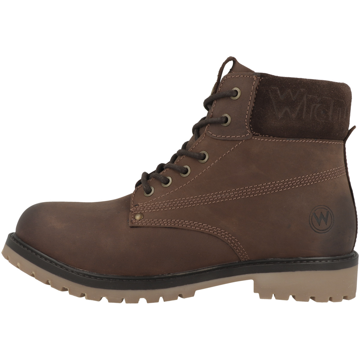 Wrangler Arch Men High Schnürschuhe dunkelbraun