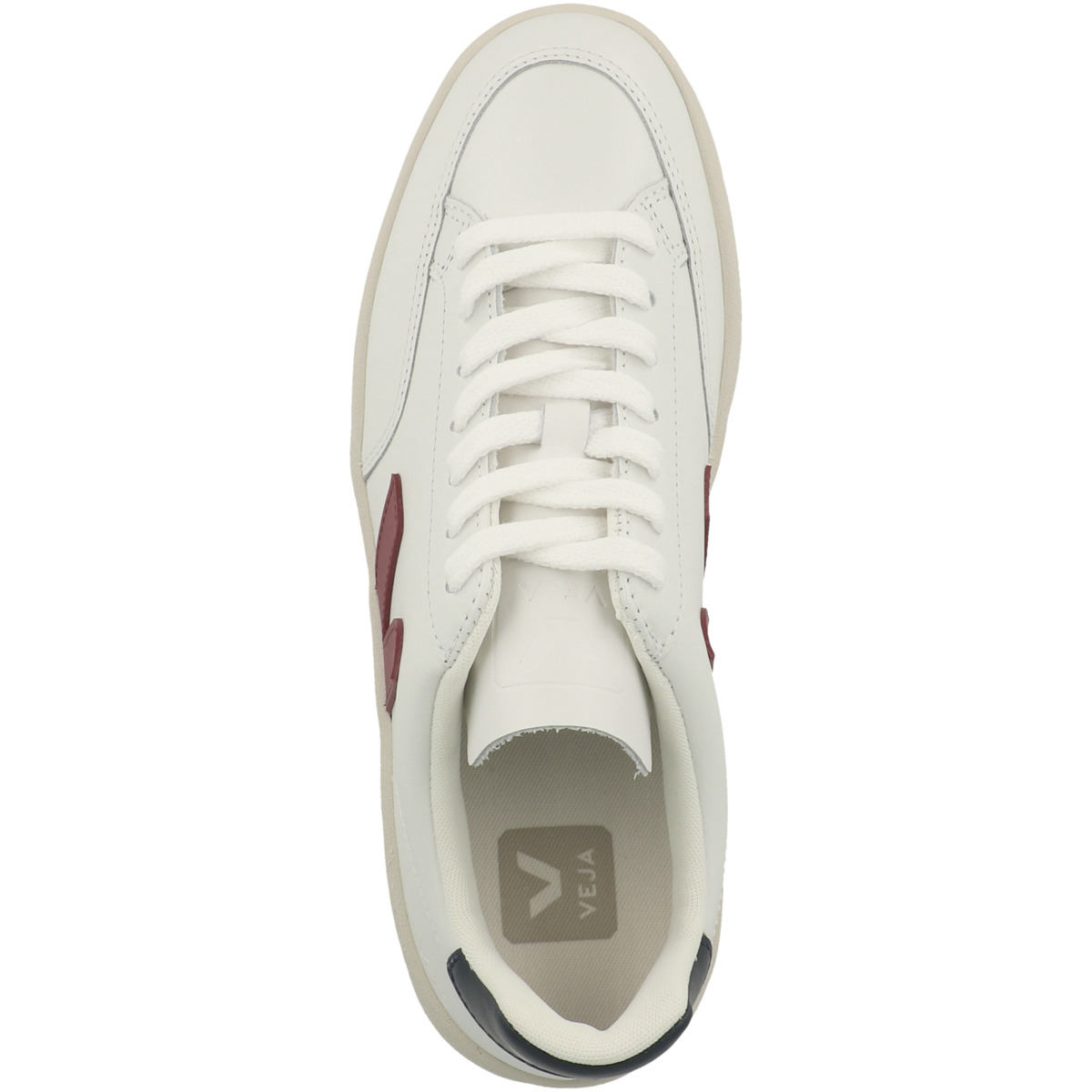 VEJA V-12 Leather Sneaker low weiss