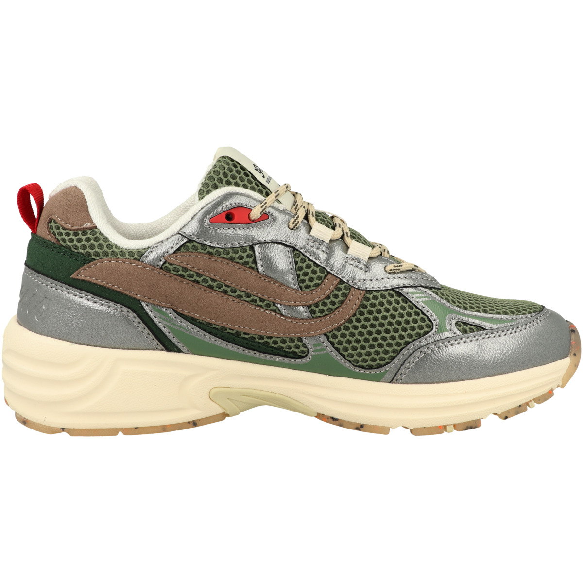 Genesis G-Eco'99 Spotted Sole Sneaker low silber