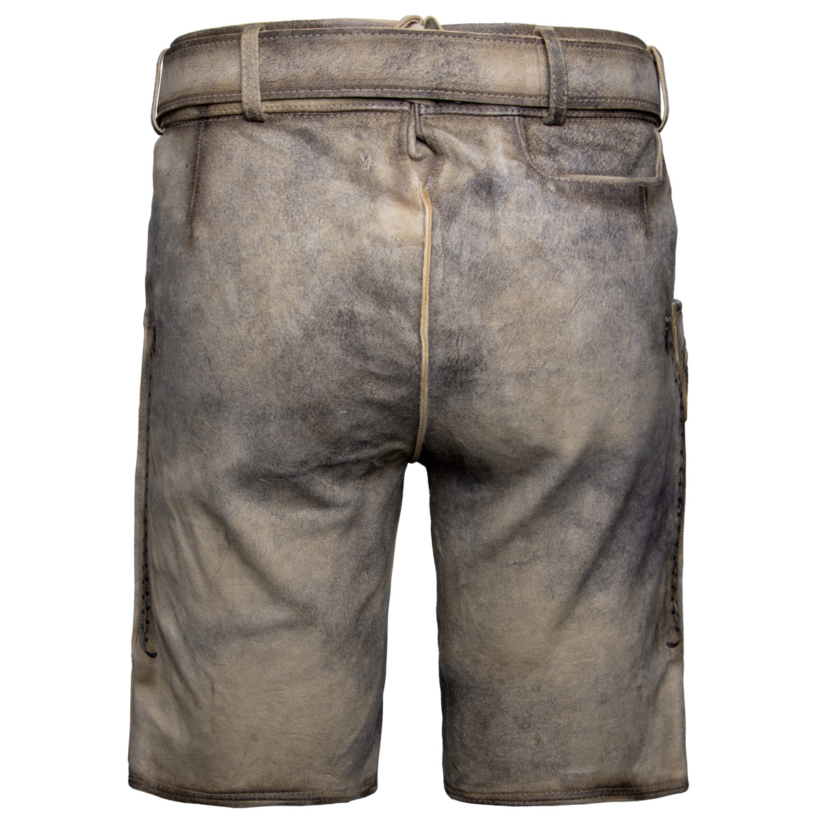 Stockerpoint Artur Lederhose grau