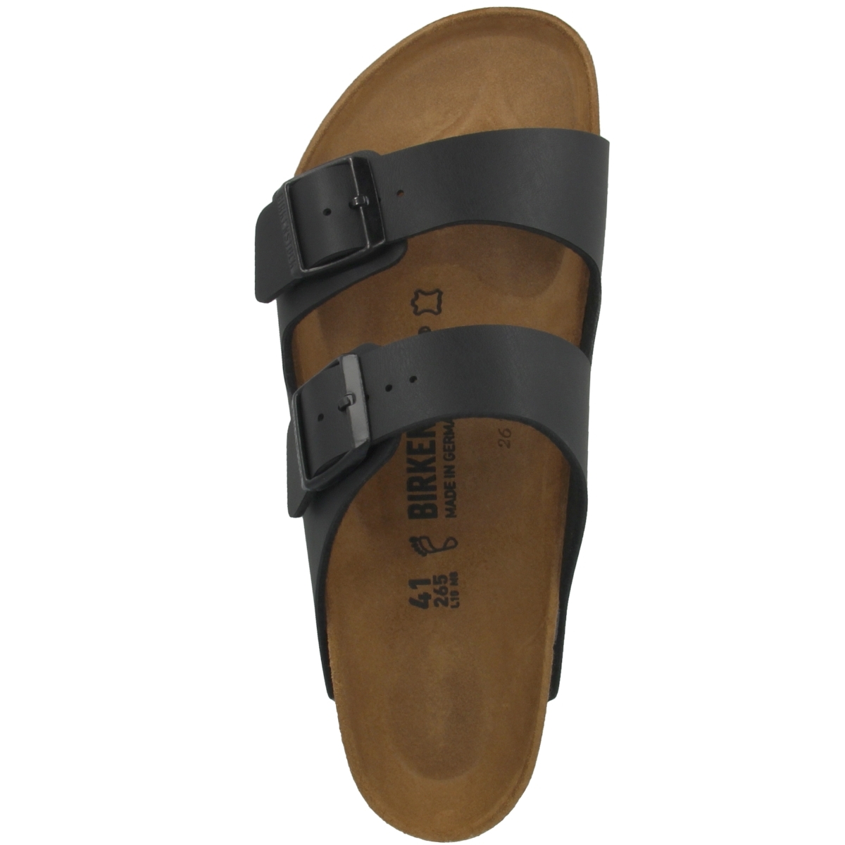 Birkenstock Arizona Birko-Flor Sandale normal schwarz Birkenstock Arizona Birko-Flor Sandale normal schwarz
