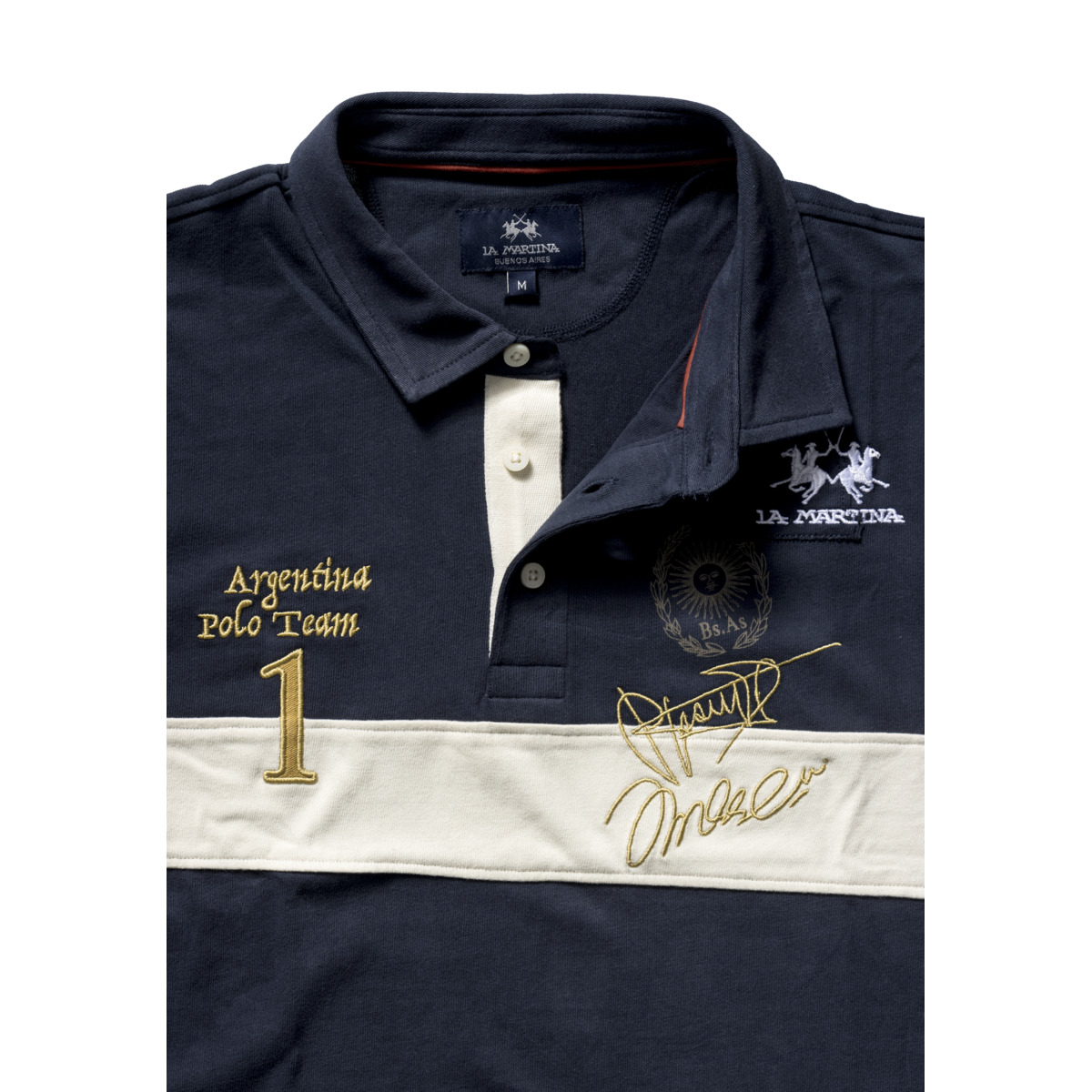 La Martina MBP308 Poloshirt dunkelblau
