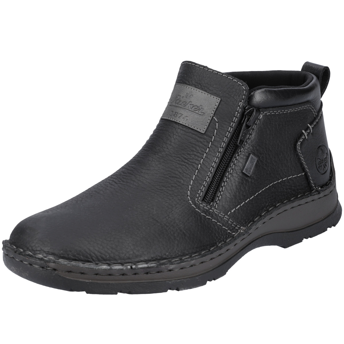 Rieker 05357 Halbschuhe schwarz