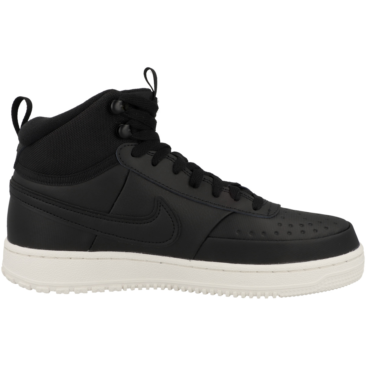 Nike Court Vision Mid Winter Sneaker schwarz Nike Court Vision Mid Winter Sneaker schwarz
