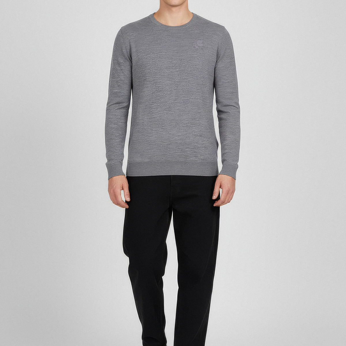 KARL LAGERFELD 655000 Pullover grau
