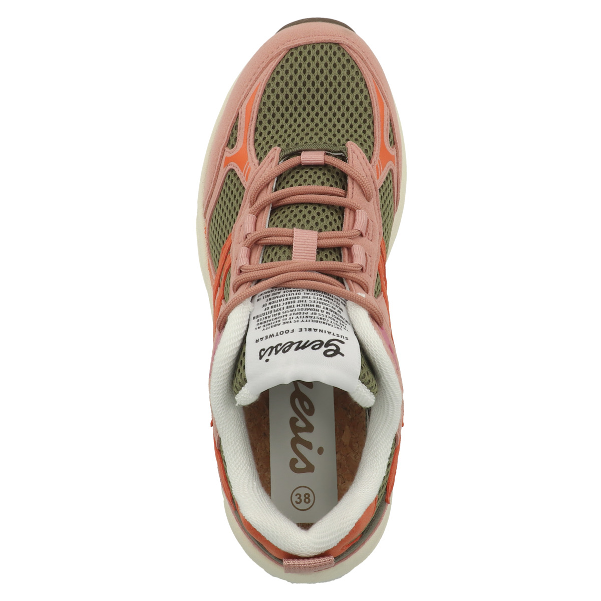 Genesis G-Eco`99 Multi Colour Sneaker low orange