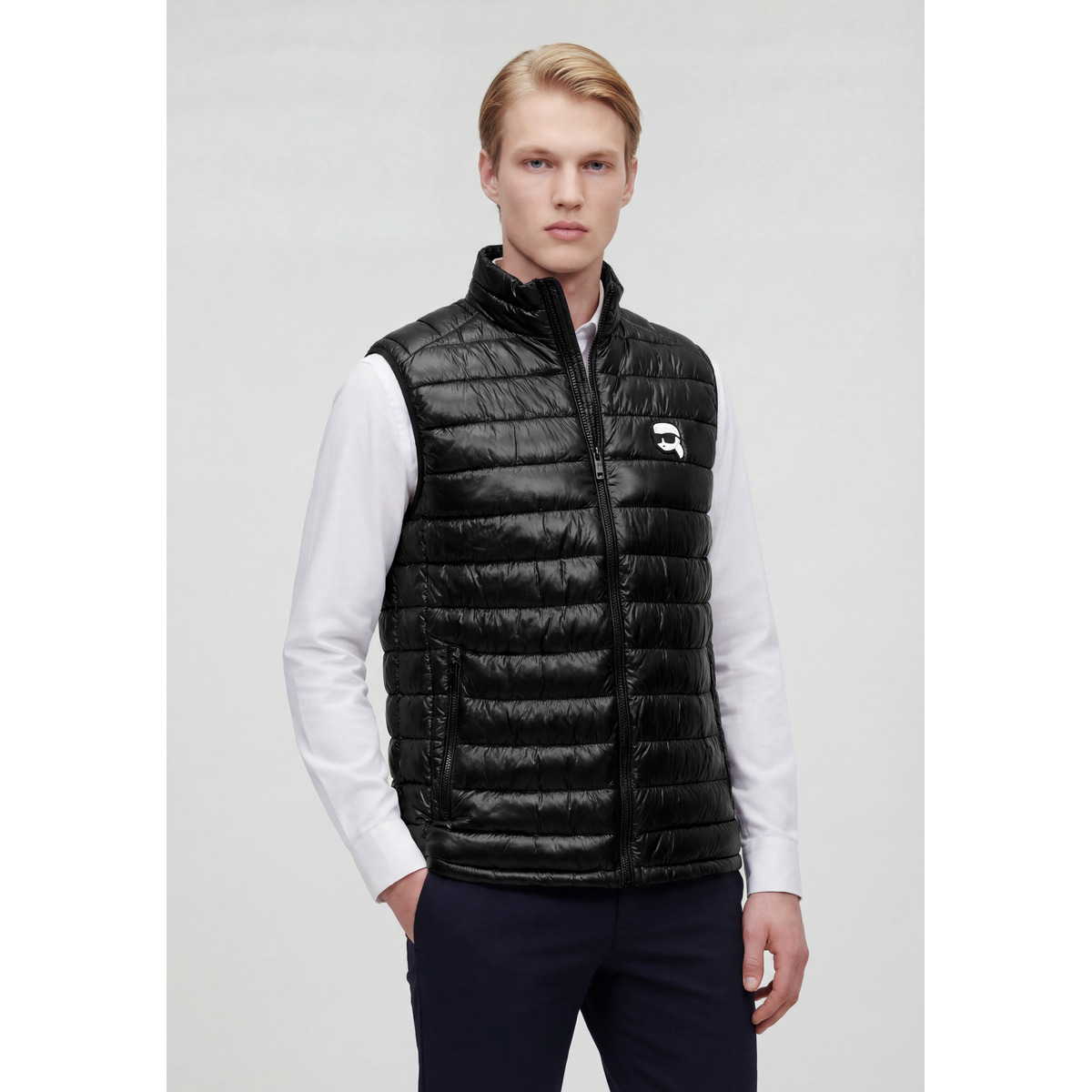 KARL LAGERFELD 505711 Weste schwarz