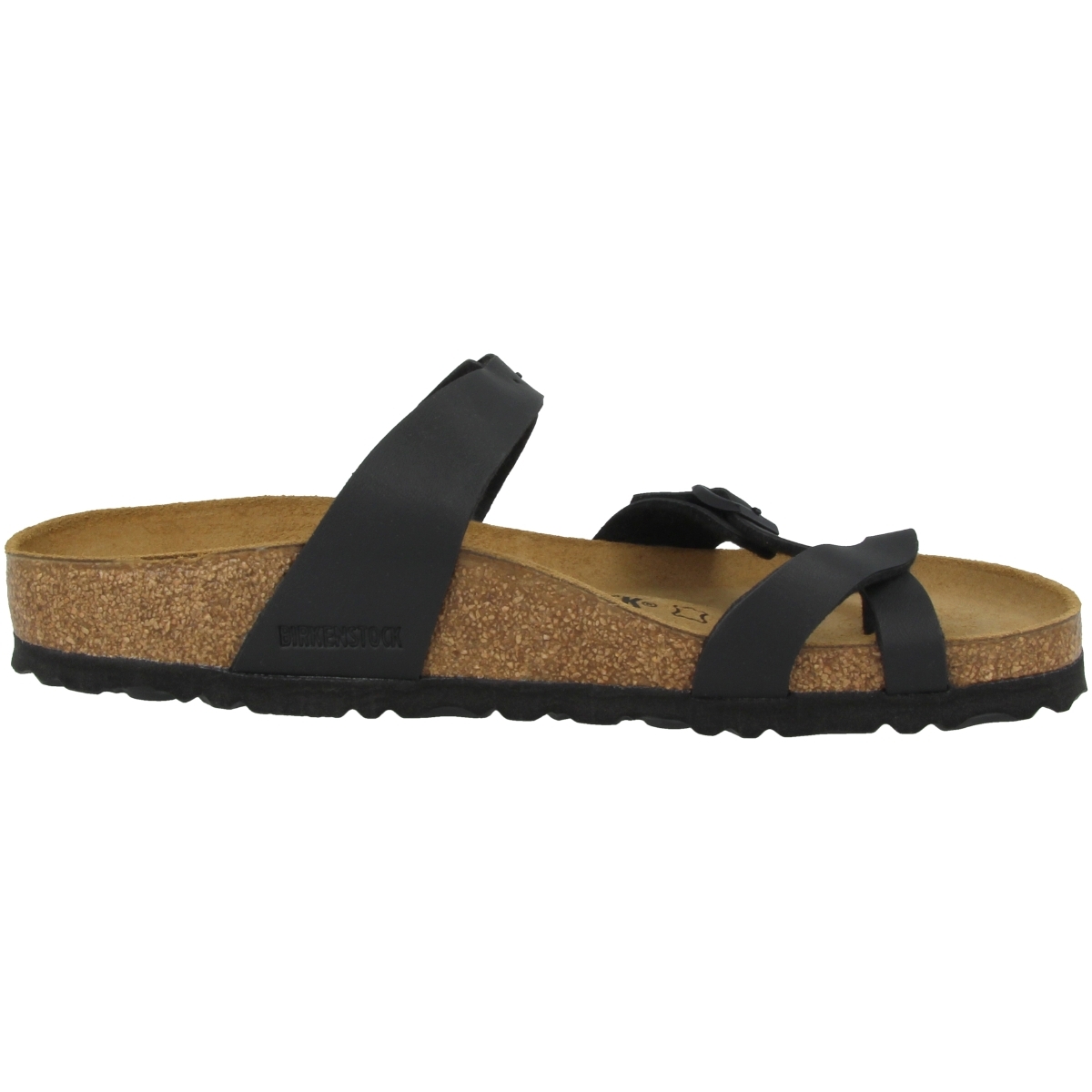 Birkenstock Mayari Birko-Flor Sandale schmal schwarz