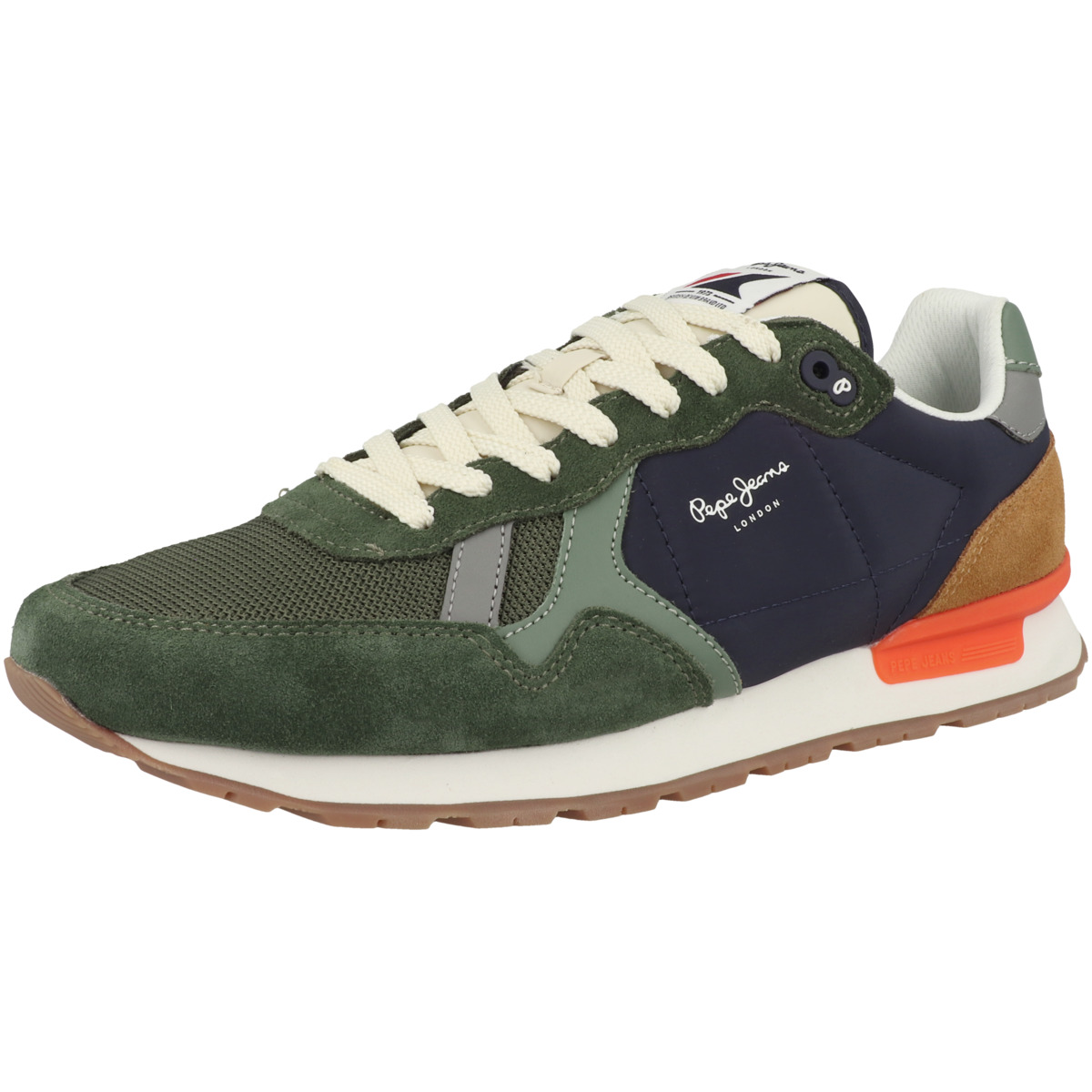 Pepe Jeans Brit Mix Sneaker gruen