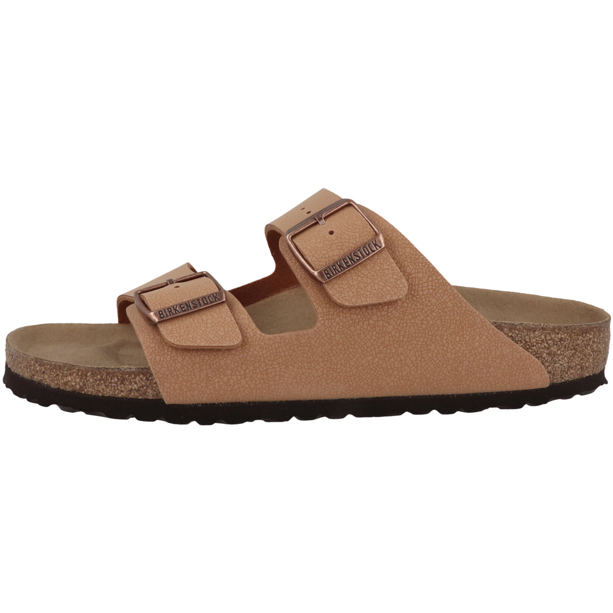 Birkenstock Arizona Birko Flor Sandale schmal schwarz