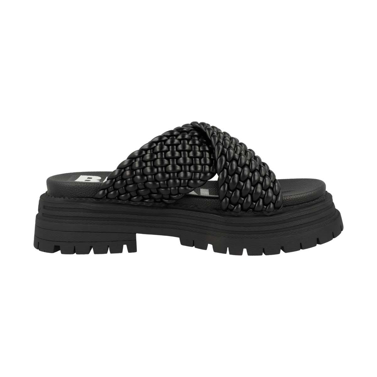 Buffalo Lennox Cross Pantolette schwarz